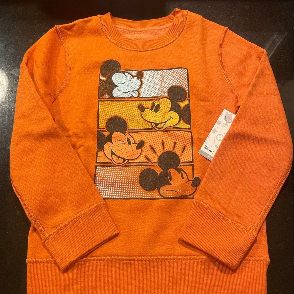 Disney's Mickey Mouse Boys Adaptive Sensory Friendly Sweatshirt size 5